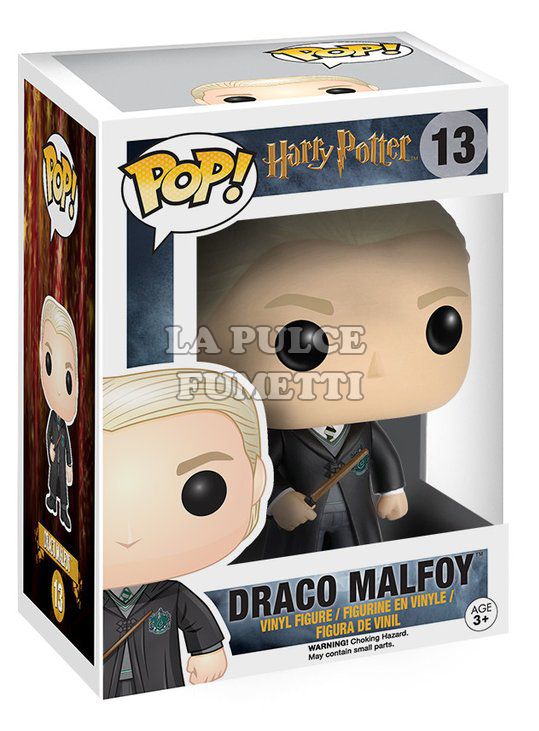 HARRY POTTER: DRACO MOLFOY - VINYL FIGURE #   17 - POP FUNKO 